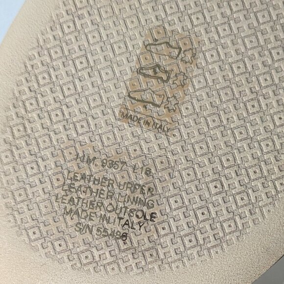 TORY BURCH * $328 * Penelope Slingback Sandal Gold Strappy Prom Formal 9 9.5 - Picture 15 of 16